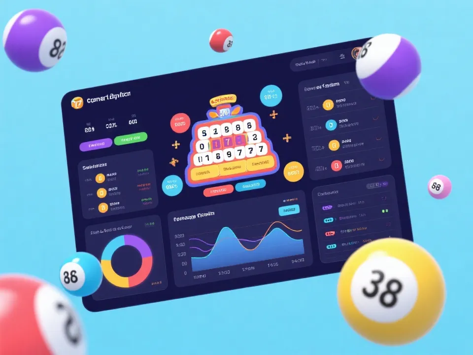 台灣大樂透數據中心資料視覺化示意