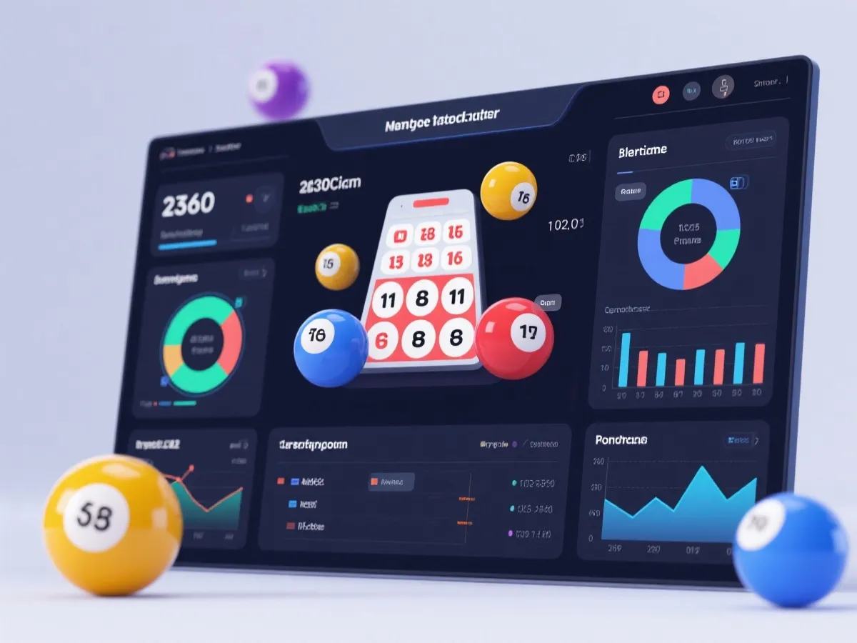 台灣大樂透歷史開獎與數據查詢示意圖